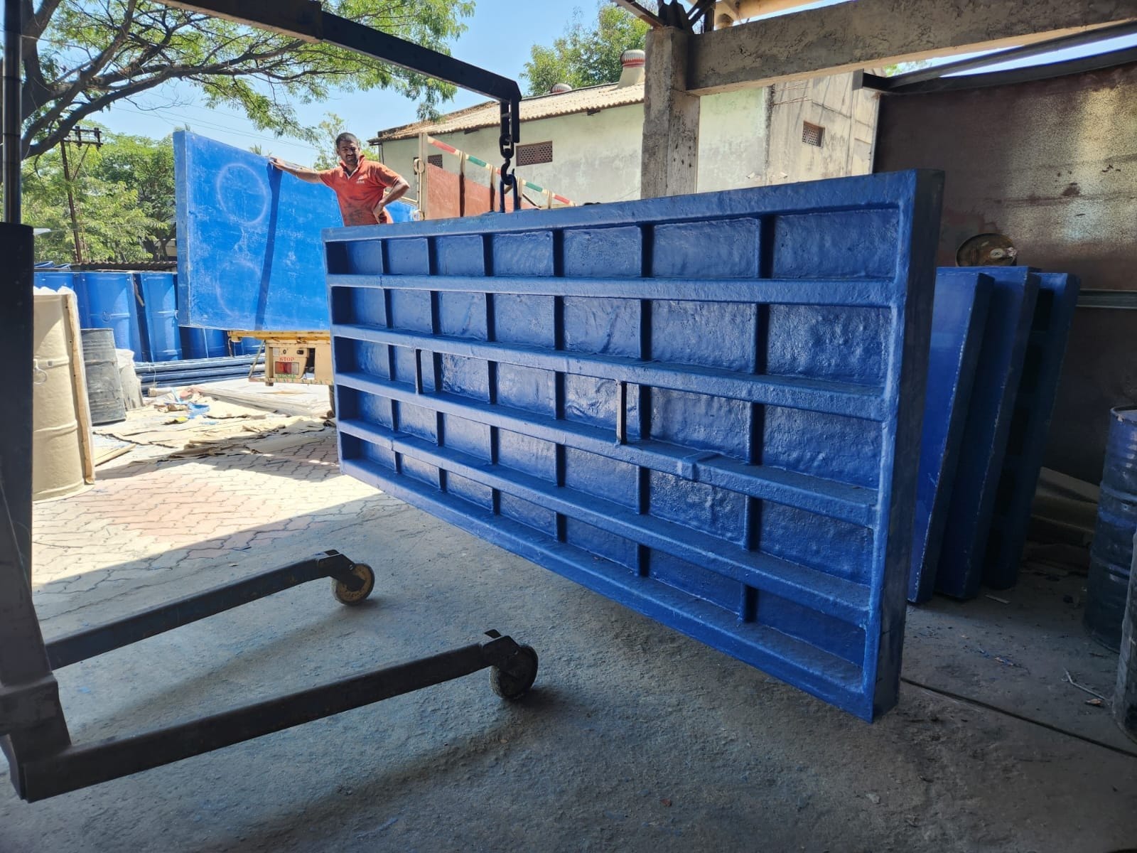 FRP Gate | Nova Composite Solutions FRP Gate manufacturer in Pune, India — Corrosion-free sluice and channel gates for water infrastructure.